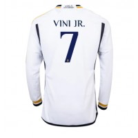 Echipament fotbal Real Madrid Vinicius Junior #7 Tricou Acasa 2023-24 maneca lunga